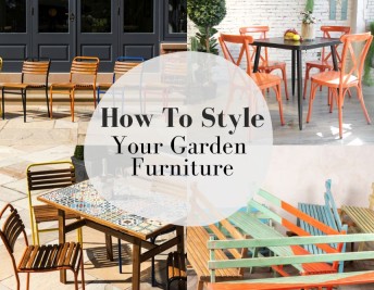 How To Style your Garden Furniture